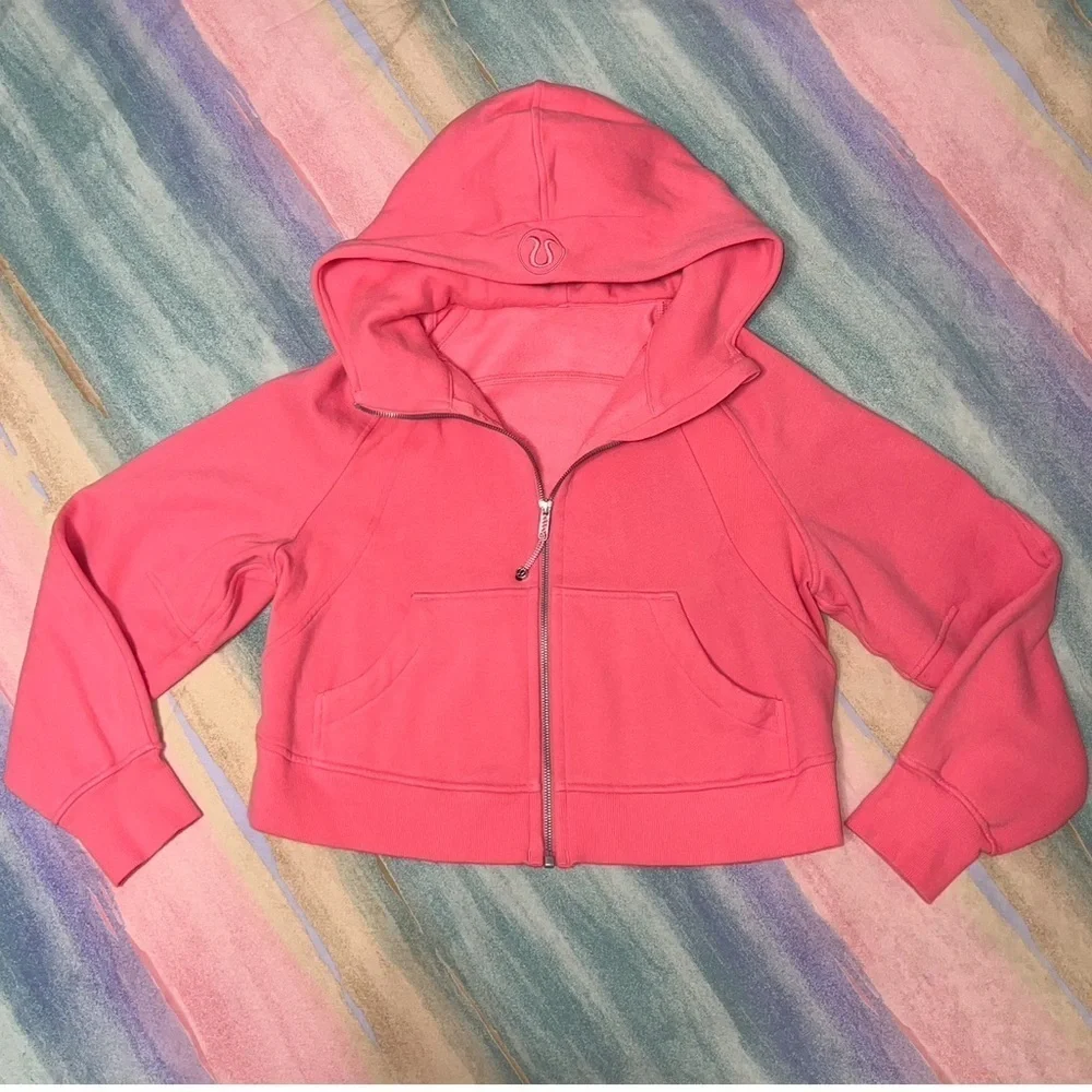 Lululemon scuba oversized full zip link blossom women’s size XS/S